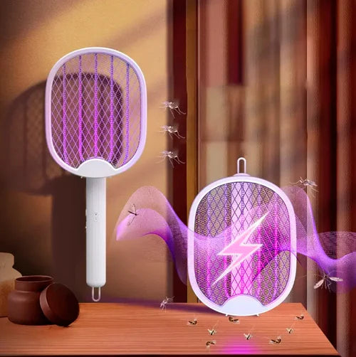 Raquete Elétrica Anti Mosquitos [4 em 1] - augelet